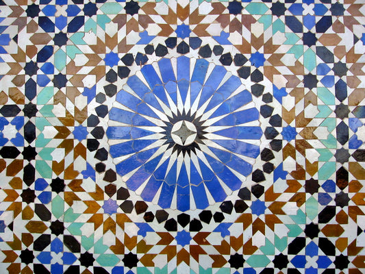 Moroccan mosaic — Carlos ZGZ (Public Domain / CC0)