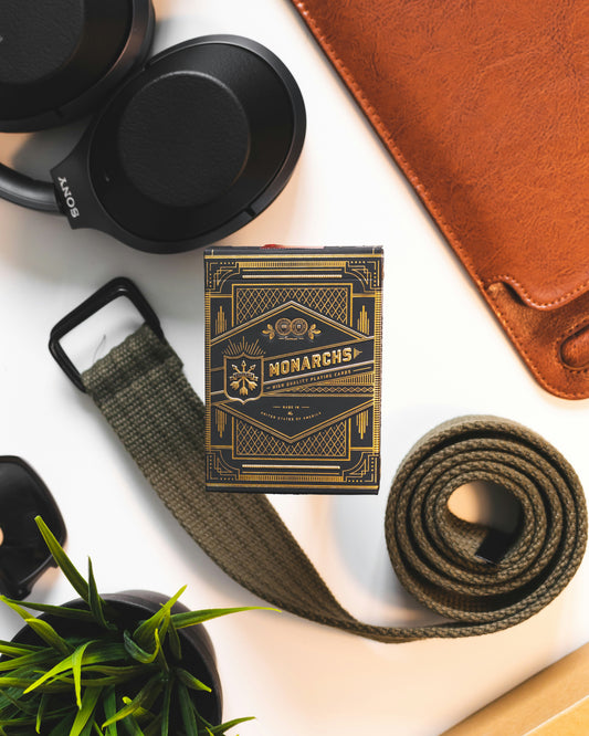 Stretched Canvas: brown belt with buckle – Aditya Chinchure (Unsplash)
